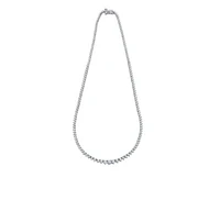 18K White Gold & Palladium Alloy (hypoallergenic) 9.03cttw Canadian Diamond Strand