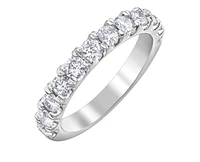18K White, Yellow, or Rose Gold 0.50-1.50cttw Canadian Diamond Band - / Carat Total