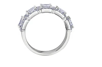 18K White, Yellow, or Rose Gold 1.03-2.00cttw Canadian Diamond Band - / Carat Total