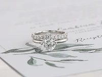 18K White, Yellow, or Rose Gold With Palladium Alloy (hypoallergenic) 0.30-0.52cttw Canadian Diamond Band - / Carat Total