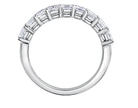 18K White, Yellow, or Rose Gold With Palladium Alloy (hypoallergenic) 1.35-2.07cttw Canadian Diamond Band - / Carat Total