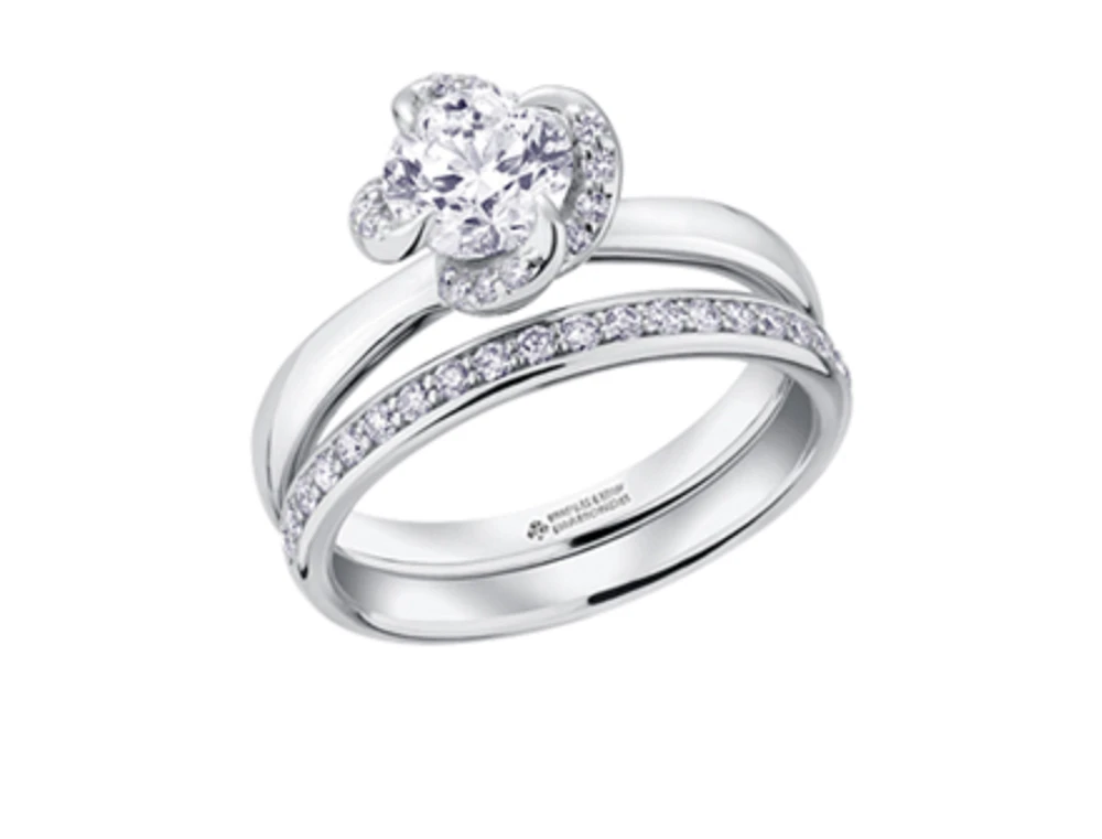 18K White Gold Palladium Alloy (hypoallergenic) 0.25-1.08cttw Round Brilliant Canadian Diamond Engagement Ring - / 0.25 Carat Total