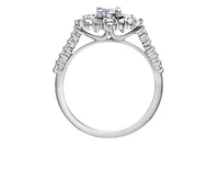 14K White Gold 0.75cttw Canadian Diamond Engagement Ring - / 4.5