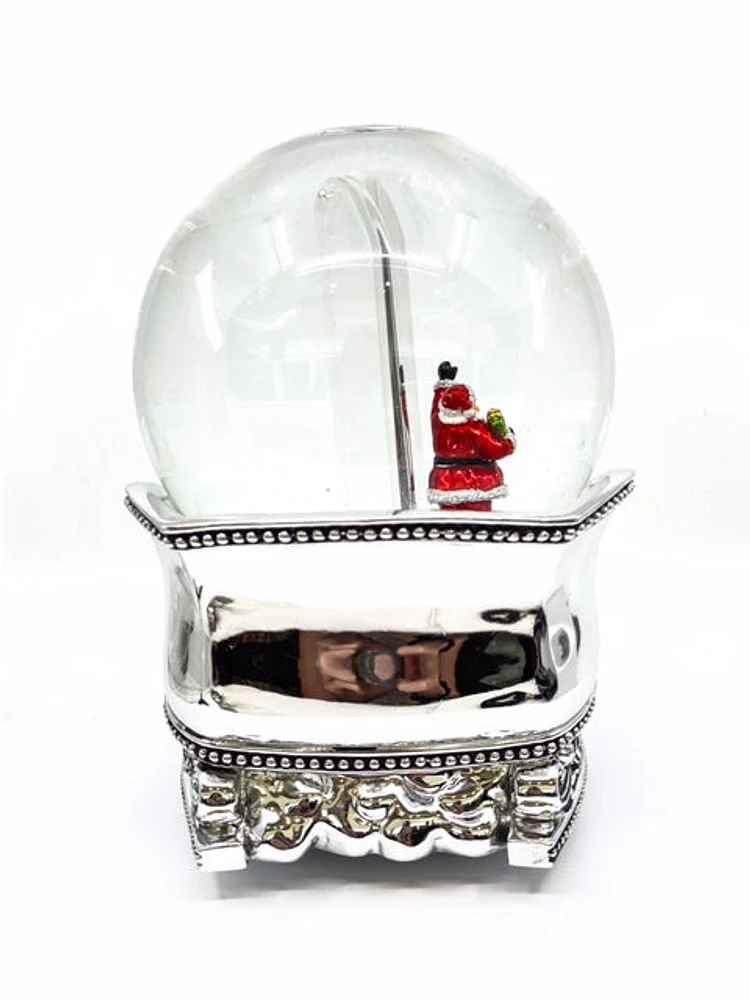 Santa with Frame Musical Waterglobe