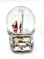 Santa with Frame Musical Waterglobe