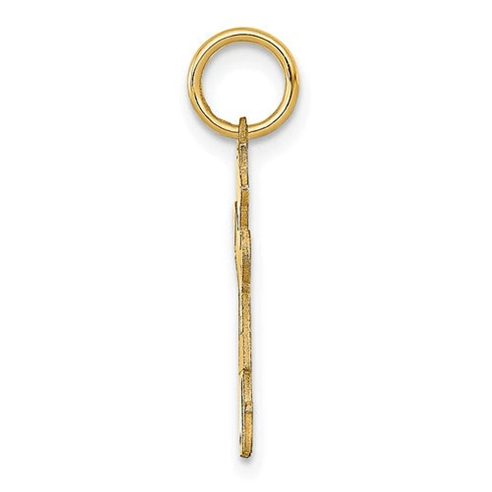 14K Alphabet Girl - 14K Yellow Gold