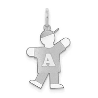 14K Alphabet Boy - 14K Yellow Gold