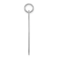 Sterling Silver Signature with Crystal Birthstones Pendant (up to 3 names and birthstones)
