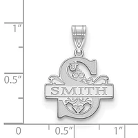 Filligree Letter, Family Name Charm - Sterling Silver