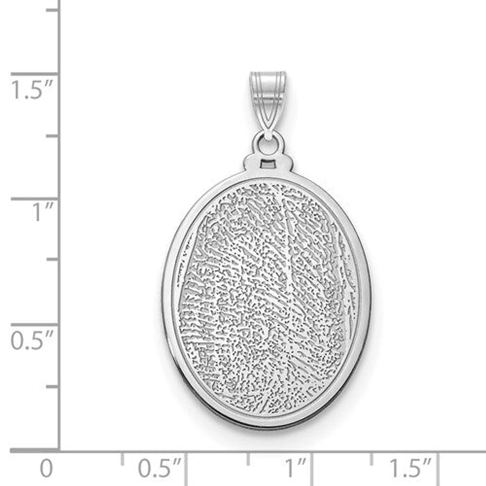 Personalized Fingerprint Pendant - Sterling Silver
