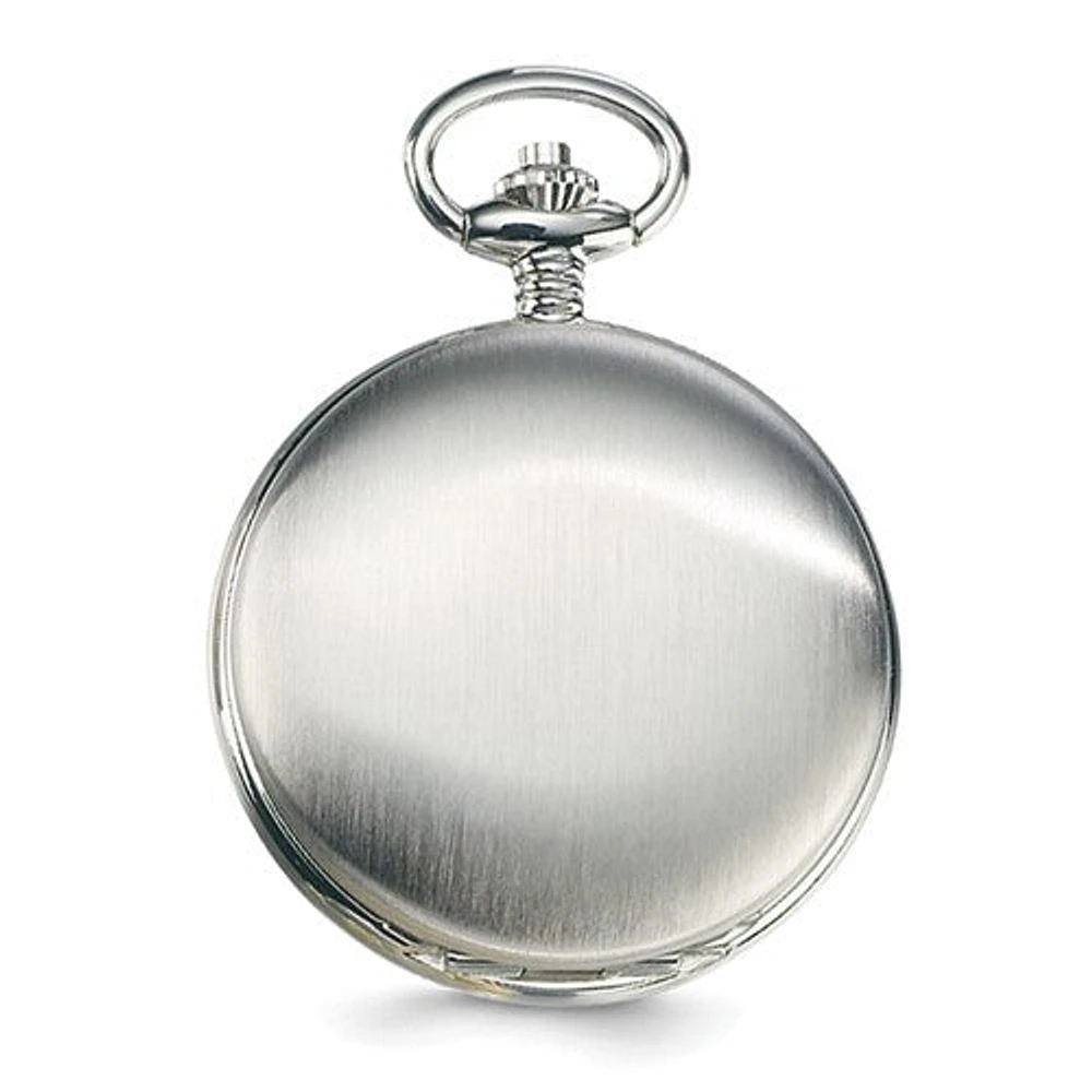Silver Engravable Pocket Watch