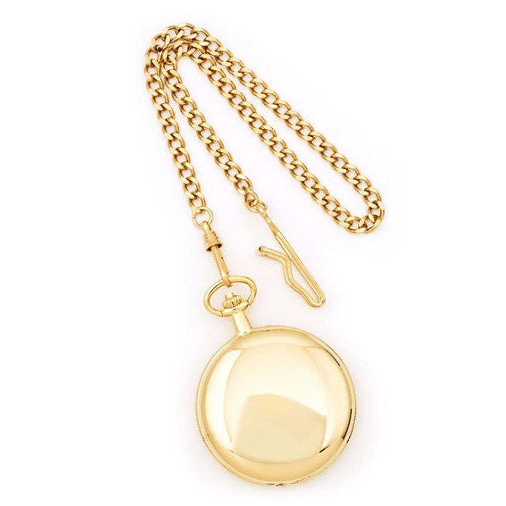 Gold Engravable Pocket Watch
