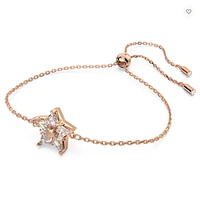 Swarovski Stella Bracelet Kite Cut, Star, White, Rose Gold-tone Plated - 5645460- Discontinued