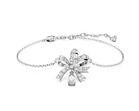 Swarovski Volta Bracelet, Bow, White, Rhodium Plated - 5647581 - Discontinued