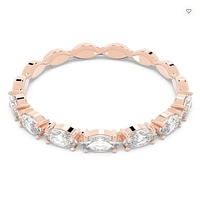 Swarovski Vittore Ring Marquise Cut, White, Rose Gold-tone Plated - 5366583