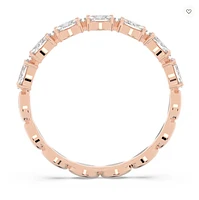 Swarovski Vittore Ring Marquise Cut, White, Rose Gold-tone Plated - 5366583
