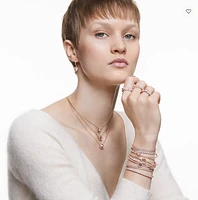 Swarovski Vittore Ring Marquise Cut, White, Rose Gold-tone Plated - 5366583