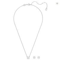 Swarovski Constella Set Round Cut, White, Rhodium plated - 5647663