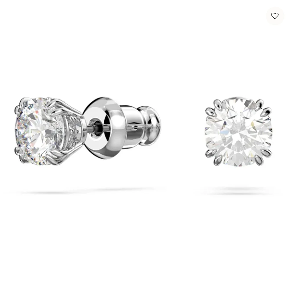 Swarovski Constella Set Round Cut, White, Rhodium plated - 5647663