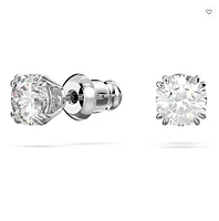 Swarovski Constella Set Round Cut, White, Rhodium plated - 5647663