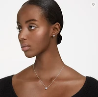Swarovski Constella Set Round Cut, White, Rhodium plated - 5647663