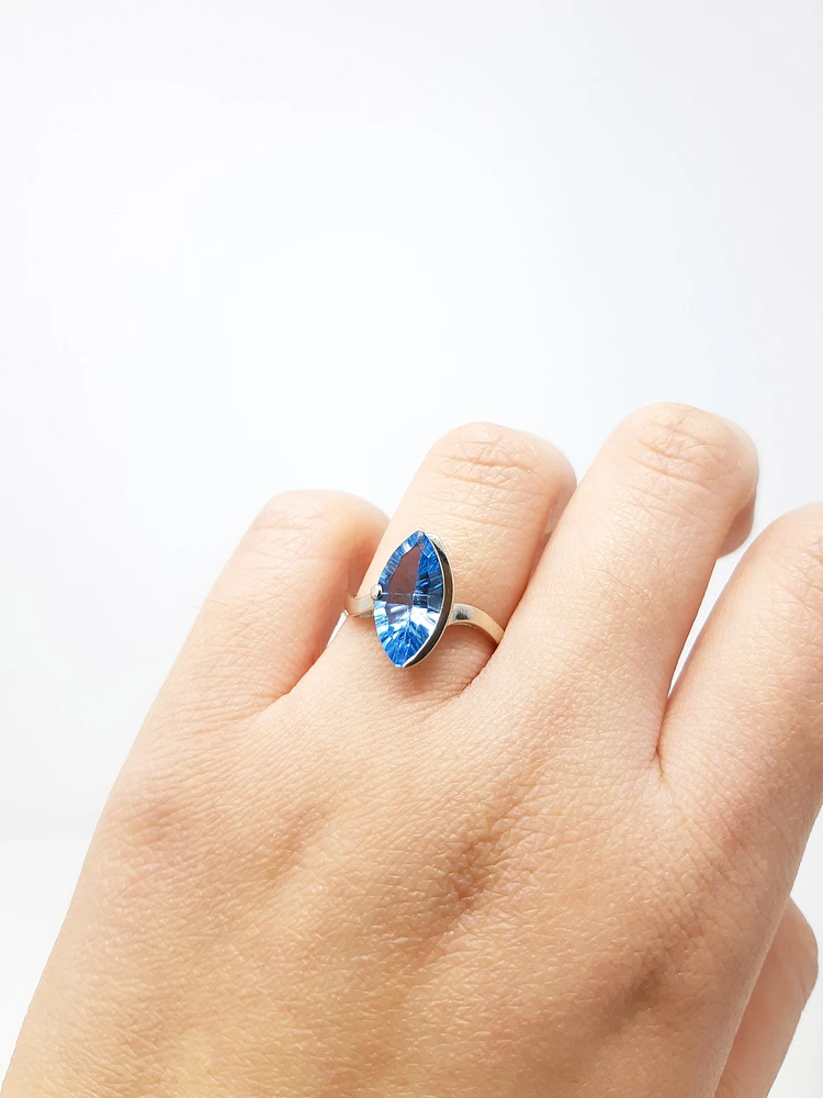 Blue Topaz Ring