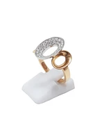 14K Rose Gold 0.31cttw Diamond Ring, Size 7