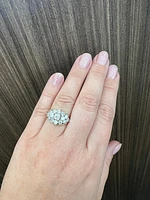 10K Yellow Gold 1.00cttw Diamond Ring - size 6.5