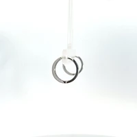 10K White Gold Emerald and Diamond Earrings