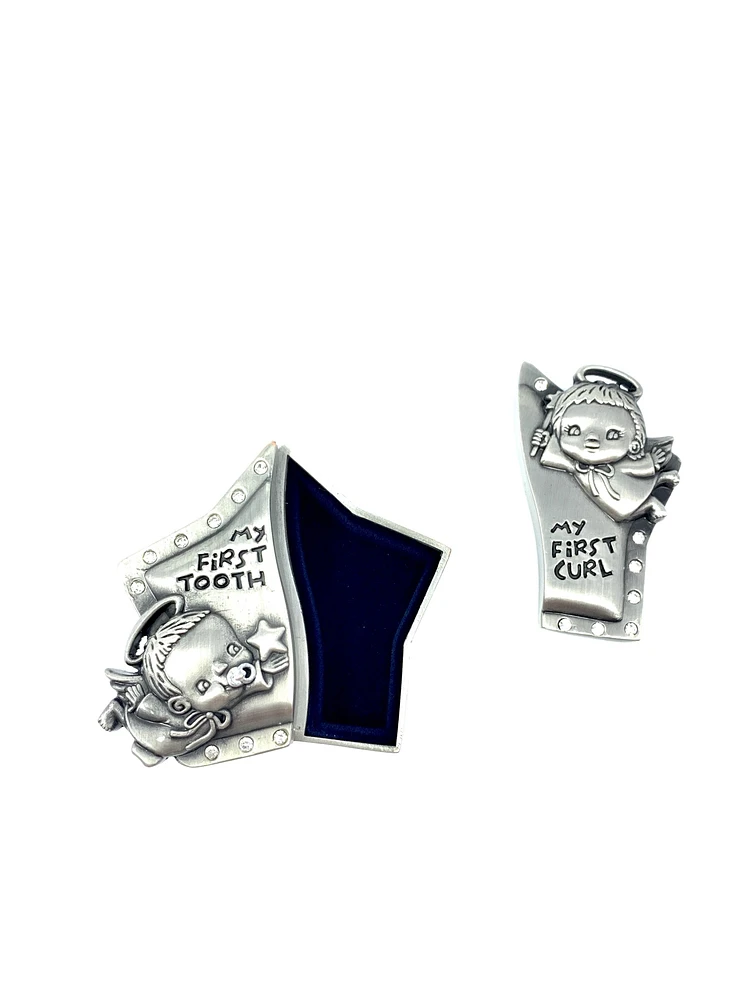 “My First Tooth & My First Curl” Angel Star Box