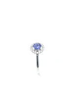 Tanzanite & Diamond Ring