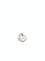 Moonstone and Diamond Ring