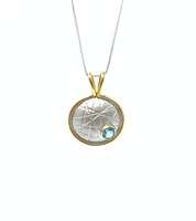 Blue Topaz Pendant