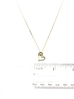 Diamond Pulse Heart Pendant