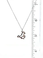Diamond Horse Pendant