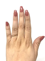 Two-Tone White/Rose Gold and Diamond Ring