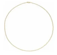 2.5 mm Cable Chain with Lobster Clasp - Various Lengths /