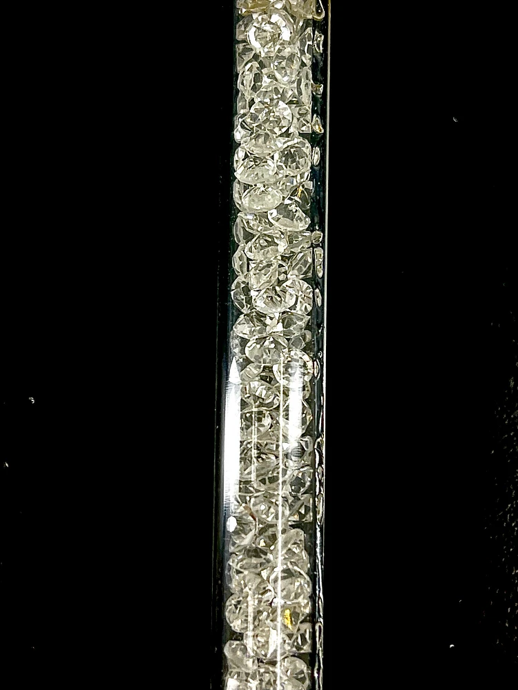 2 Pieces Champagne With Crystal Stem