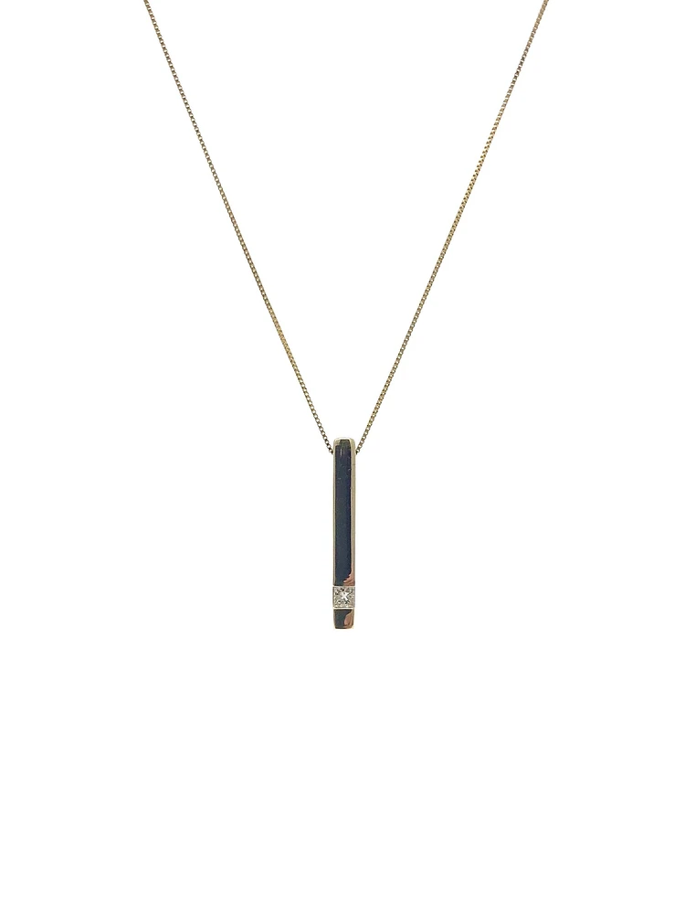 Gold and Diamond Necklace