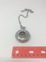 Skeleton Gold Engravable Pocket Watch
