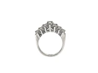 14K White Gold 2.60cttw Diamond Band - Size 6.5