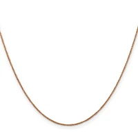 14K Rose Gold Ropa Chain - 0.7mm