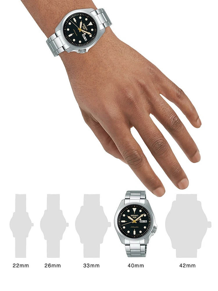 SEIKO 5 Mens Automatic Watch SRPE57K1F - Shipping July