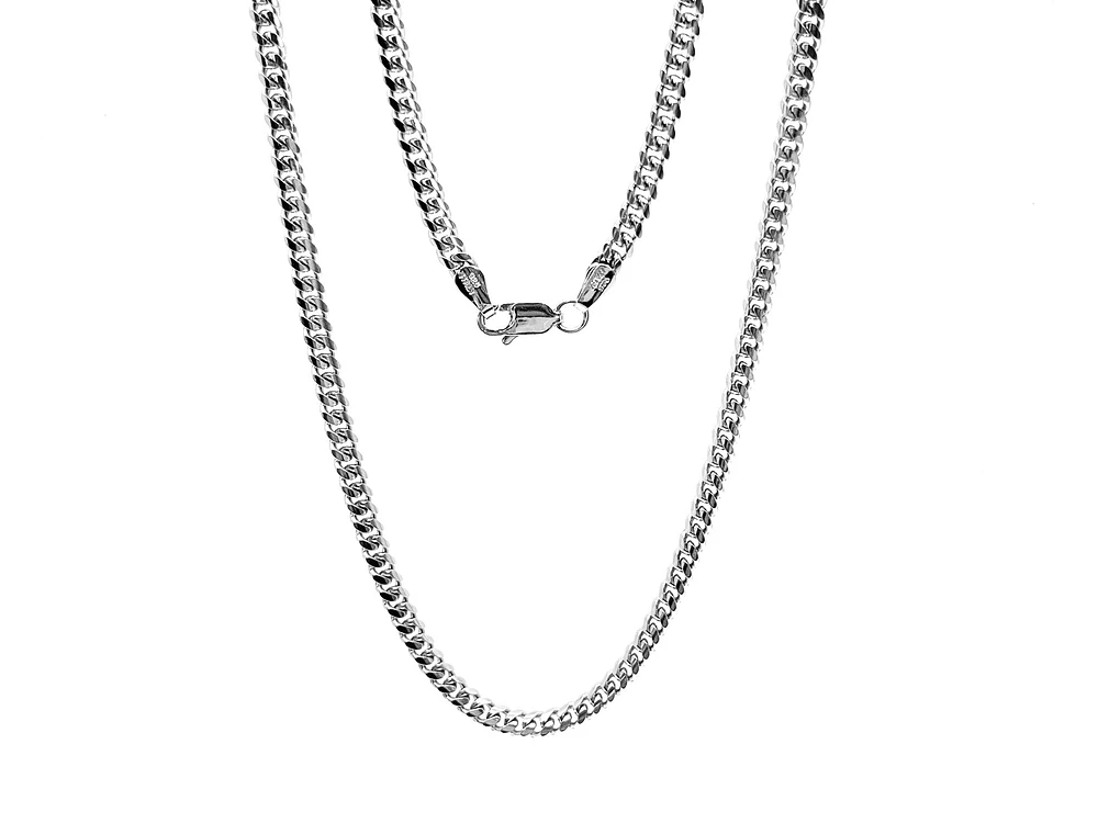 Tracking - Sterling Silver Miami Cuban Link Chain 20"