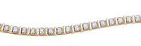 10K Yellow Gold 1.50cttw Diamond Tennis Bracelet, 7" - Yellow Gold