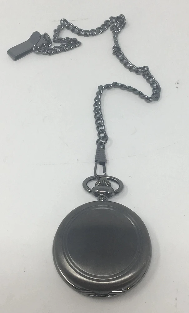 Gun Metal Pocket Watch