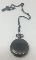 Gun Metal Pocket Watch