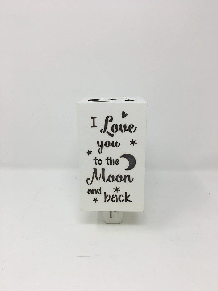 LED Nightlight - Moon & Back