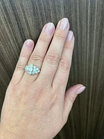 10K Yellow Gold 1.00cttw Diamond Ring - size 6.5