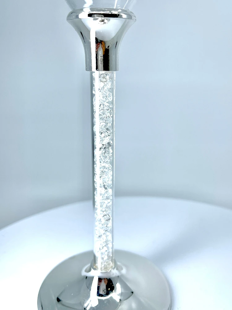 2 Pieces Champagne With Crystal Stem